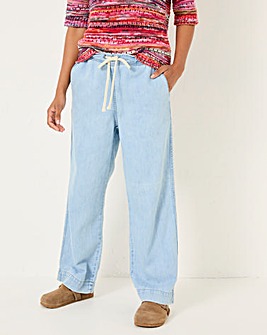 Fatface Ashby Denim Wide Leg