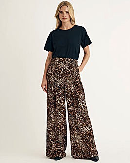 Nobody's Child Leopard Zeena Full Length Trouser