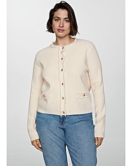 Mango Button Front Jacket