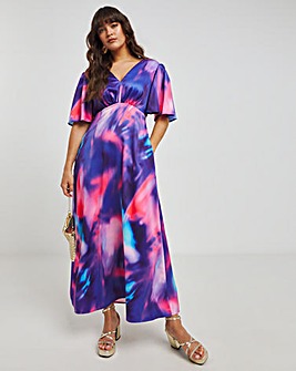 Twisted Wunder Grace Tie Dye Maxi Dress