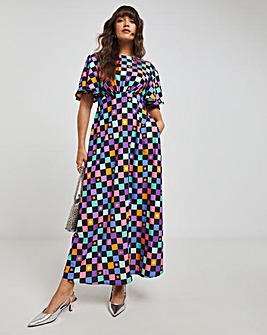 Twisted Wunder Ziggy Disco Maxi Dress