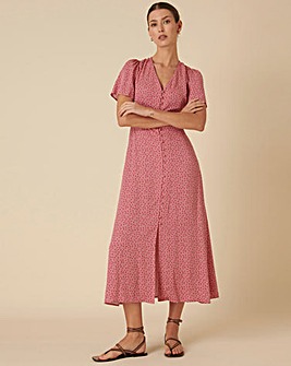 Nobody's Child Andie Midi Dress Joanie Rosebud Pink