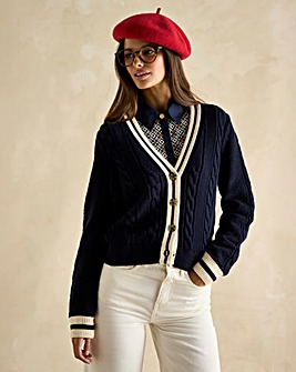 Joules Centre Court Cardigan