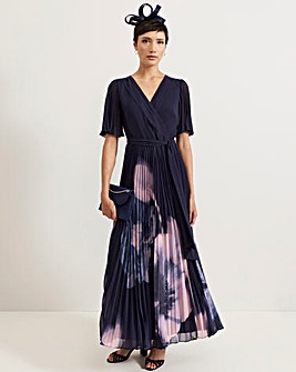 PHASE EIGHT ABIGAIL PRINTED PLEAT MAXI DRESS Phase Eight Abi