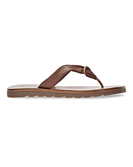 wide fit toe post sandals