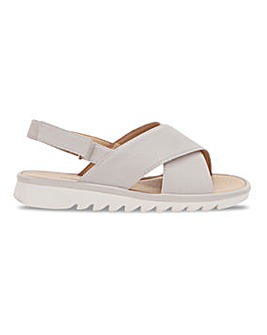 Cushion Walk Crossover Sandals Extra Wide EEE Fit