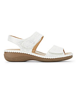 Cushion Walk Touch And Close Sandals Wide E Fit
