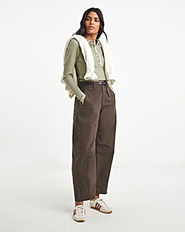 Chocolate Barrel Leg Trouser