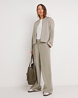 Ponte Wide Leg Trousers