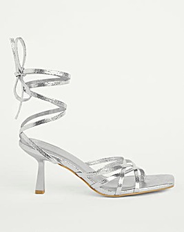 Joanna Hope Occasion Ankle Tie Sandal E Fit