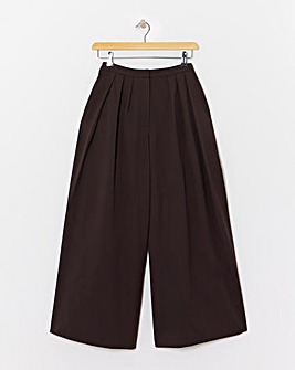 Chocolate Wide Leg Trousers