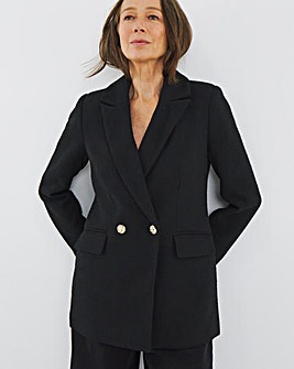 Boucle Double Breasted Blazer