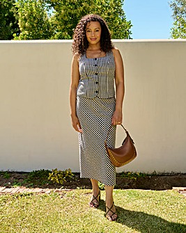 GINGHAM WAISTCOAT