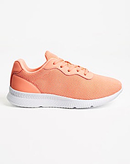 jd ladies white trainers