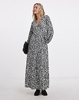 Soft Touch Long Sleeve Wrap Dress