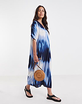 Overhead Midi Kaftan Dress