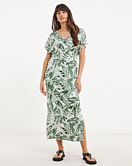 Great Value Soft Touch Midi T-Shirt Dress