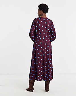Soft Touch Long Sleeve Tea Dress