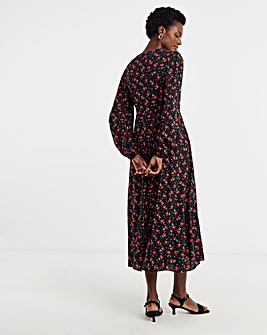 Button Through Tea Dress