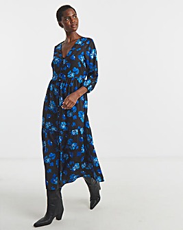 Button Through Tea Dress