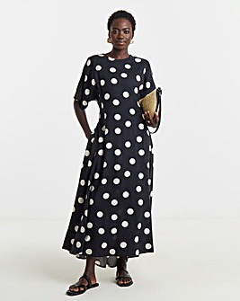 Cinched Waist Care Free Dress