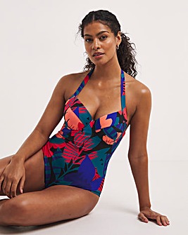 Padded Underwired Plunge Swimsuit