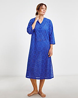 Broderie Anglaise Cotton Beach Dress