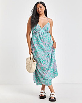 Butterfly Maxi Beach Dress