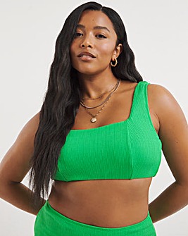 Mix and Match Crinkle Square Neck Bikini Top