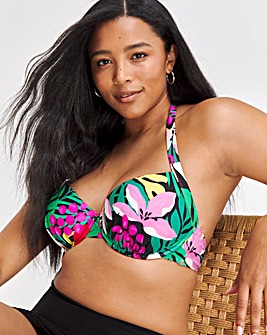 Fruit Mix and Match Underwired Padded Plunge Bikini Top