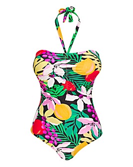 Fruit Bandeau Swimsuit