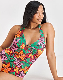 Tummy Control Halterneck Swimsuit