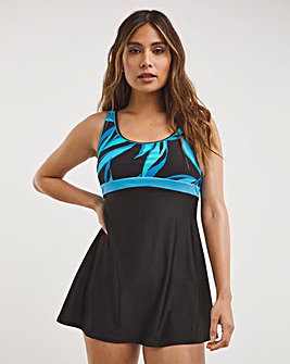 Sports Swimdress With Shorts Attached