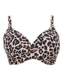 MAGISCULPT Twist Front Underwired Bikini Top