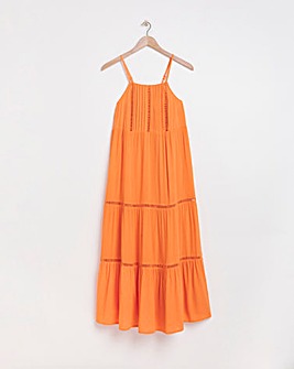 Anise Ladder Detail Maxi Beach Dress
