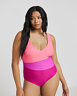 Reversible Plunge Swimsuit