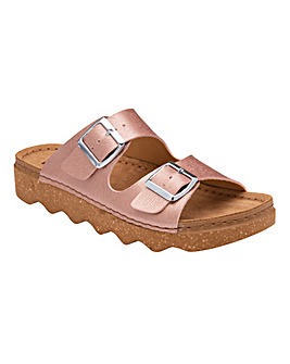 Lotus Pisa Double Buckle Sandals Standard D Fit