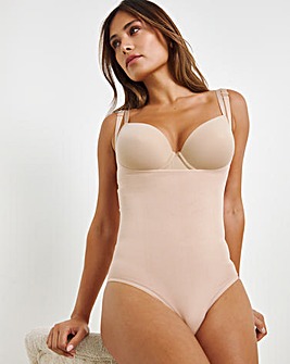 MAGISCULPT Medium Control Smoothing Wear Your Own Bra Seamfree Body - Almond