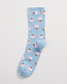 Boux Avenue Xmas Pudding Socks In A Bag