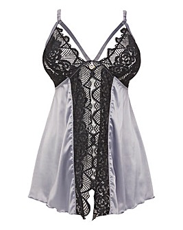 Simply Be Satin & Lace Babydoll