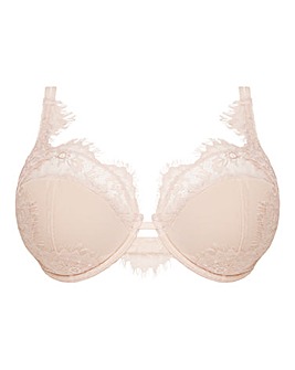 Contemporary Mesh and Lace Bra