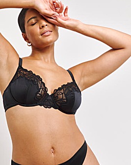 Contemporary Micro and Lace Bra