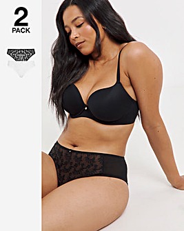 Pretty Secrets 2 Pack Lesley Everyday Mid Brief