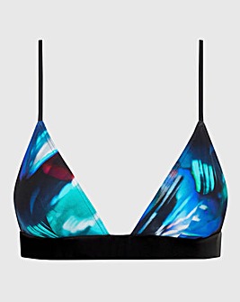 Calvin Klein Refined Triangle Bikini Top
