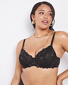 Value Butterfly Lace Full Cup Bra