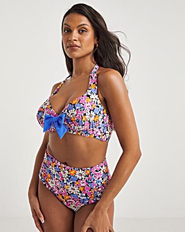 Joe Browns Floral Print High Waist Bikini Brief