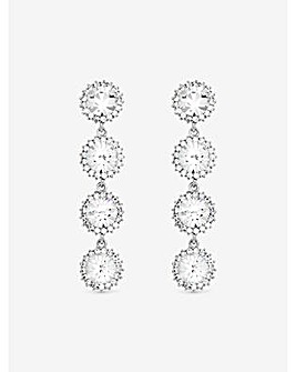 Jon Richard Crystal Statement Drop Earring