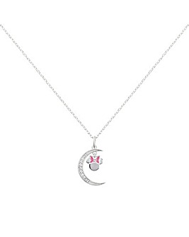 Moon & Minnie Mouse Necklace