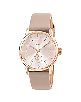 Radley Pink Leather Strap Watch