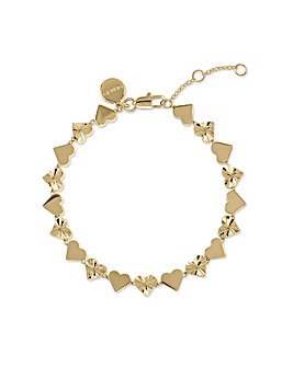 Radley Textured Heart link Bracelet